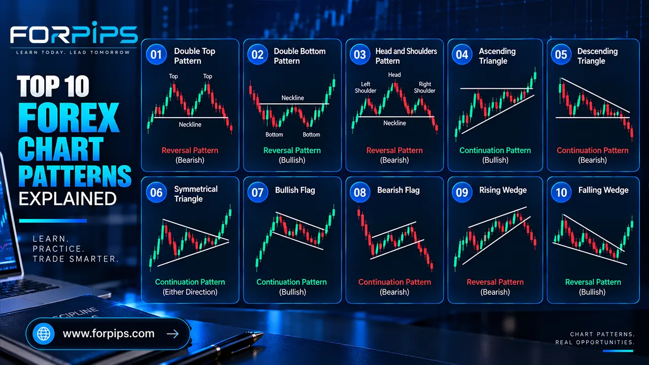 Top 10 Forex Chart Patterns Explained